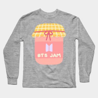 BTS Jam pink aesthetic Long Sleeve T-Shirt